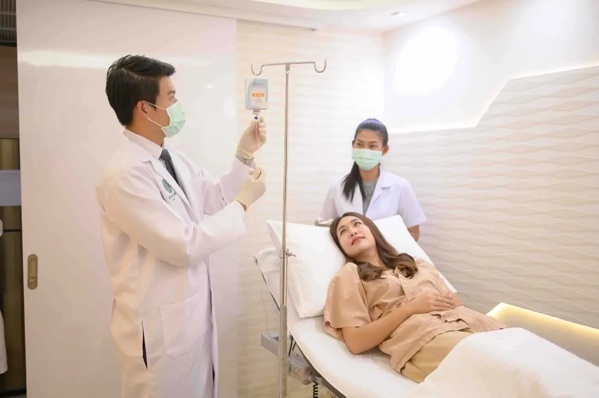 IV therapy at BEHAP with care from the clinic team